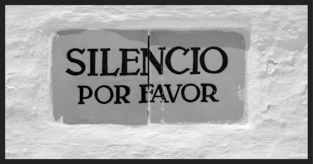 Silencio por favor