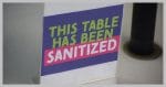 This Table has been Sanitized